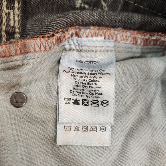 Eddie Bauer Jeans Men's 36x30 Blue Dark Wash Relaxed Fit Vintage Y2K Bootcut - Picture 10 of 14